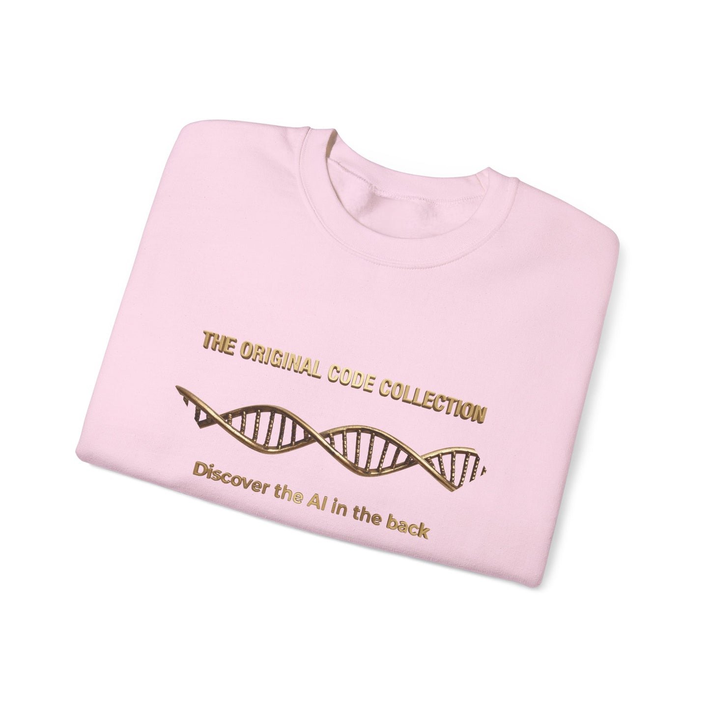 The Mind. AI Intelligence Graphic Sweatshirt — 'The Original Code Collection: Discover the AI in the Back'