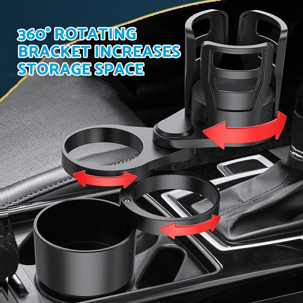 4-in-1 Adjustable Car Cup Holder Expander Adapter Tray for Drink Bottles